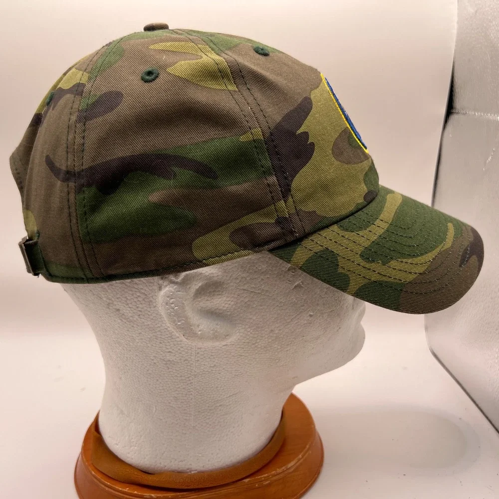 Golden State Warriors 47 Brand Camo Adjustable Hat NBA Baseball Cap Camouflage